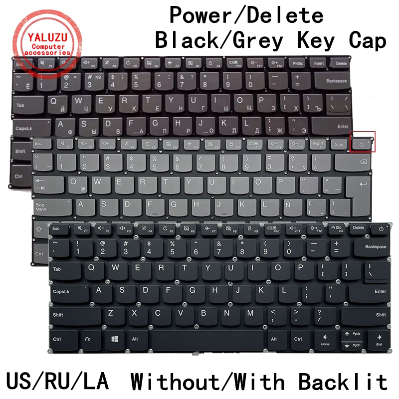 Yoga Laptop Accessories - Clavier d'ordinateur portable US/RU/LA pour Lenovo
