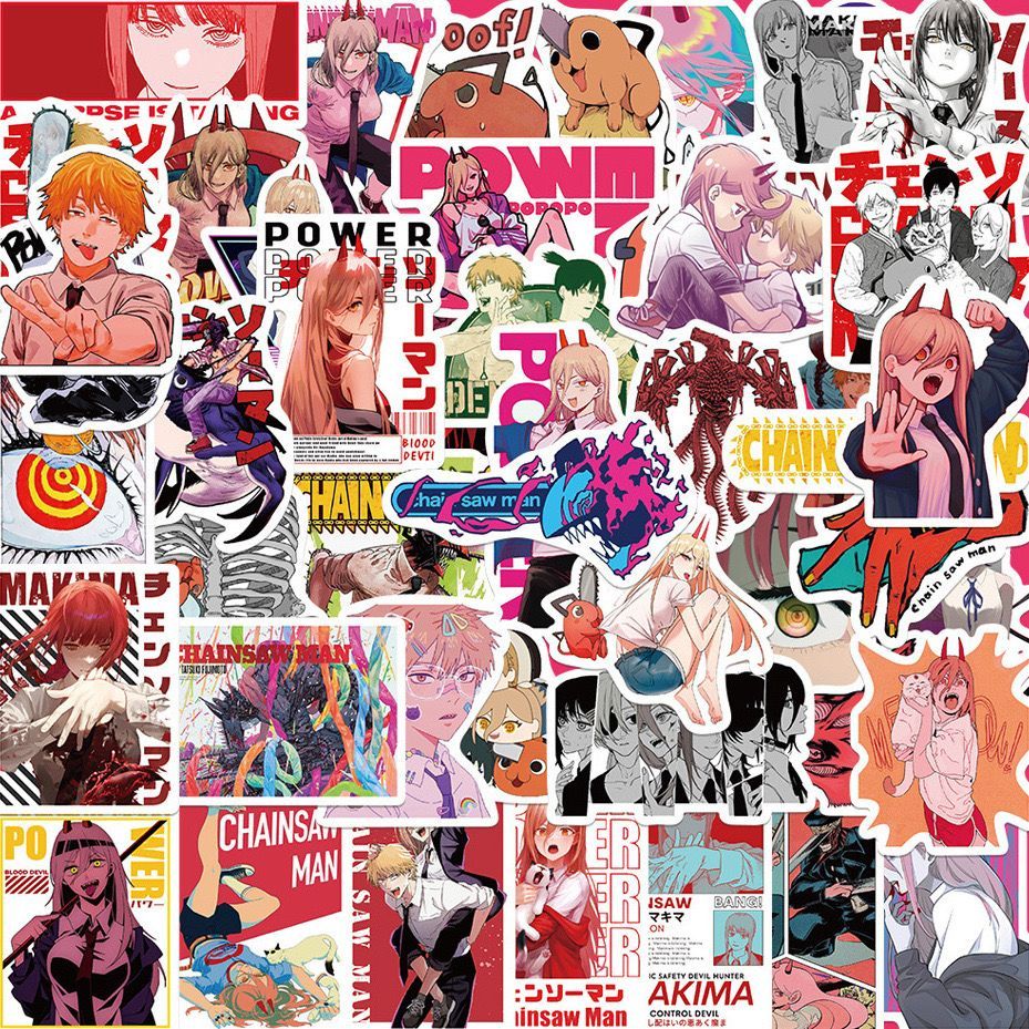 Laptop Accessories Gifts For Men - Nouveaux 100 autocollants de personnages d'anime