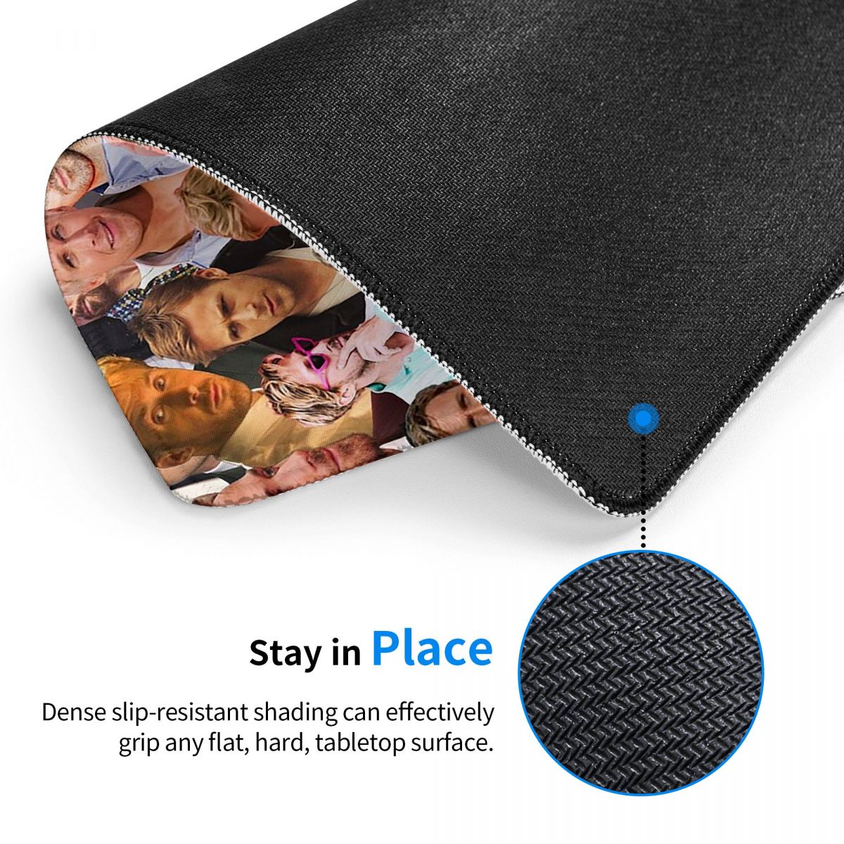 Laptop Accessories Ryans - Tapis de souris avec collage de