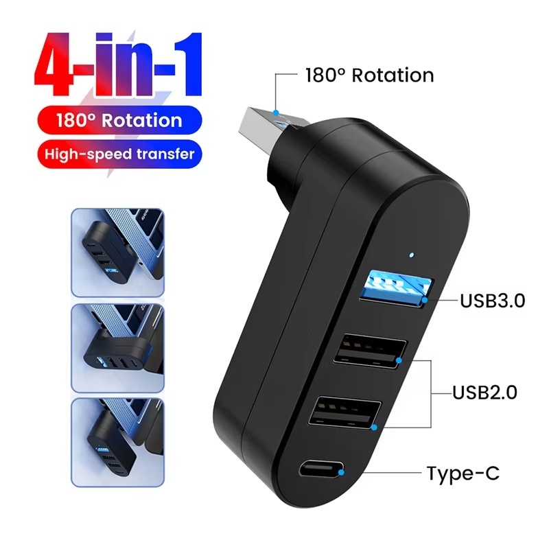 Laptop Accessories Usb - Hub USB 3.0 Mini Splitter Box