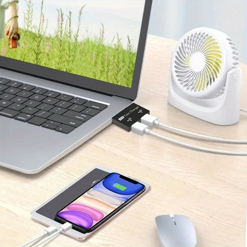 Répartiteur USB2.0 1 mâle à 2  - Laptop Accessories Usb avis et prix