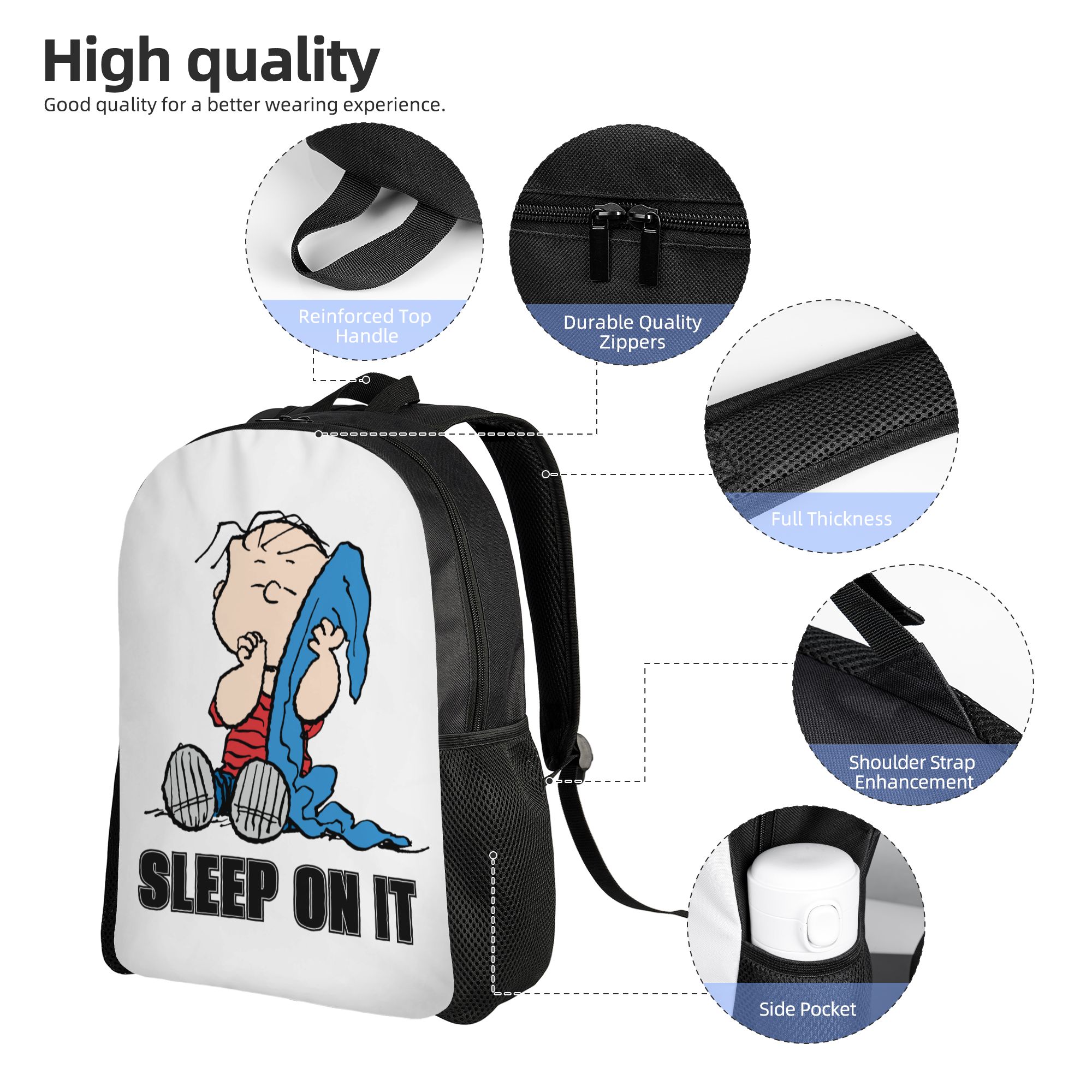 Snoopy Peanuts Linus & sac à d - Laptop Accessories Gifts For Men avis et prix