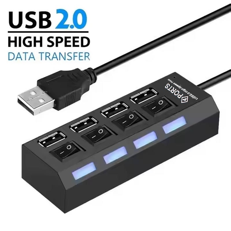 Hub USB 2.0 à 4 ports avec int - Laptop Accessories Usb avis et prix