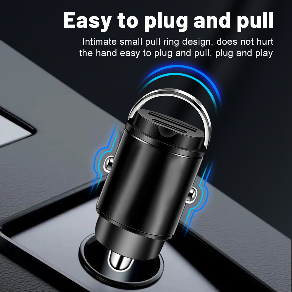 Mini chargeur de voiture rapid - Usb C Power Adapter avis et prix