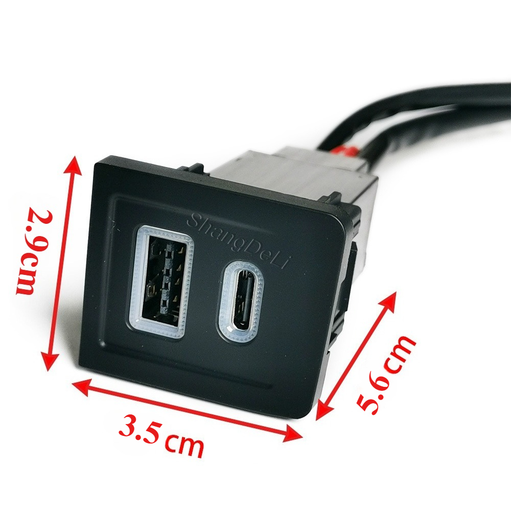 Double prise de chargeur de vo - Usb C Power Adapter avis et prix