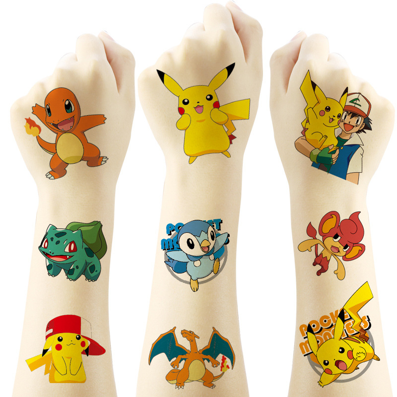 Autocollant de tatouage Pokemo - Laptop Accessories Cute avis et prix