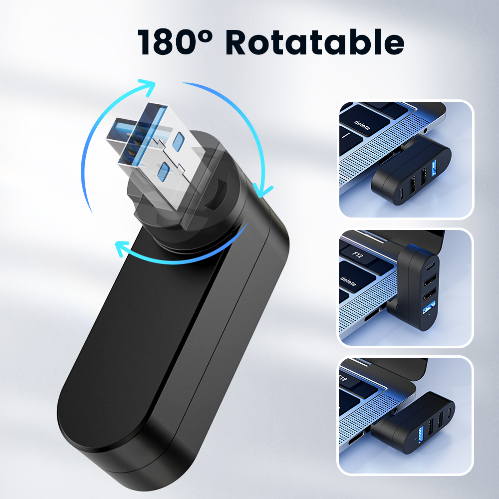 Hub USB 3.0 Mini Splitter Box  - Laptop Accessories Usb avis et prix
